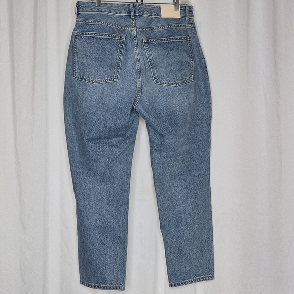 Everlane The Curvy '90s Cheeky Straight Jeans - Size 31 Crop - Picture 5 of 15